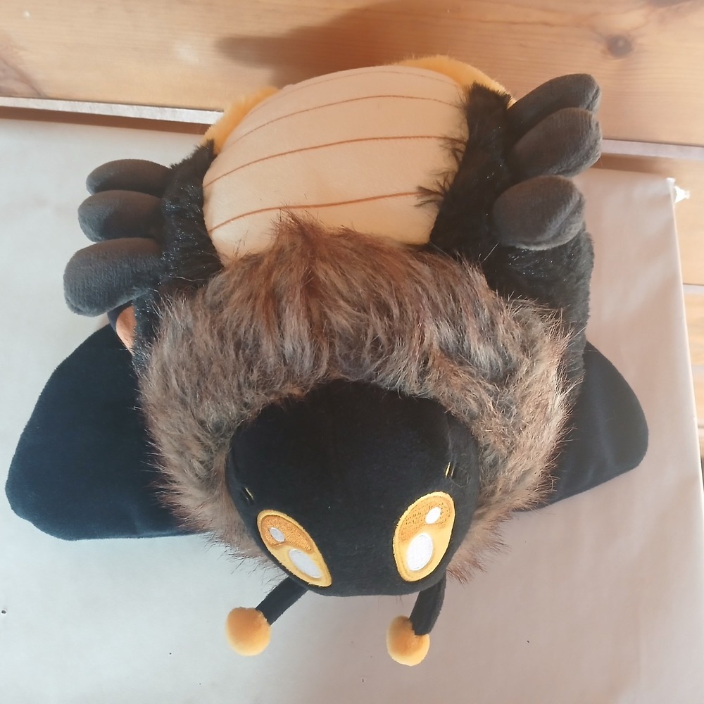 Mini Squishable Death's-head Hawkmoth Plush E5 - Picture 9 of 12